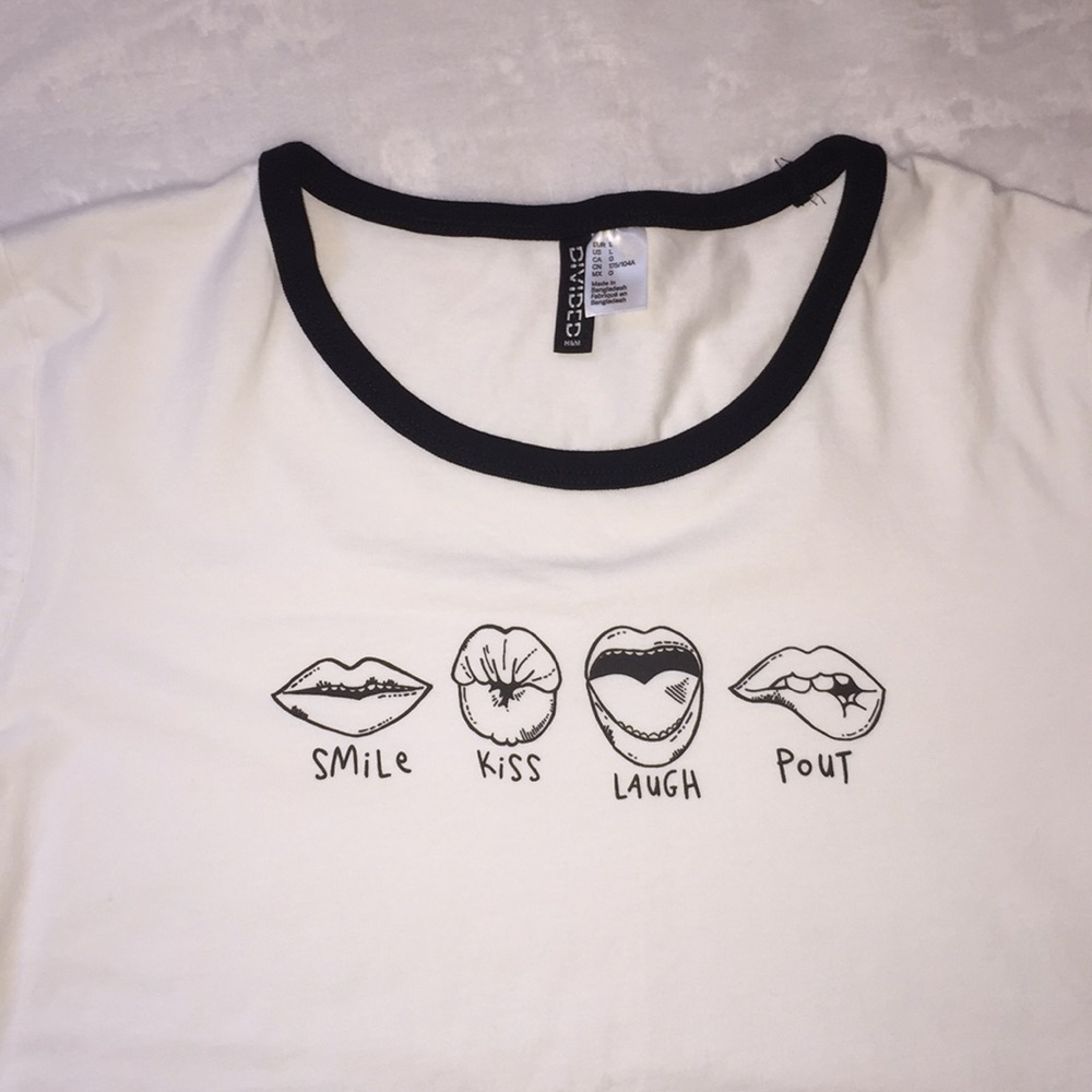 COPY - Smile Kiss Laugh Pout T-shirt